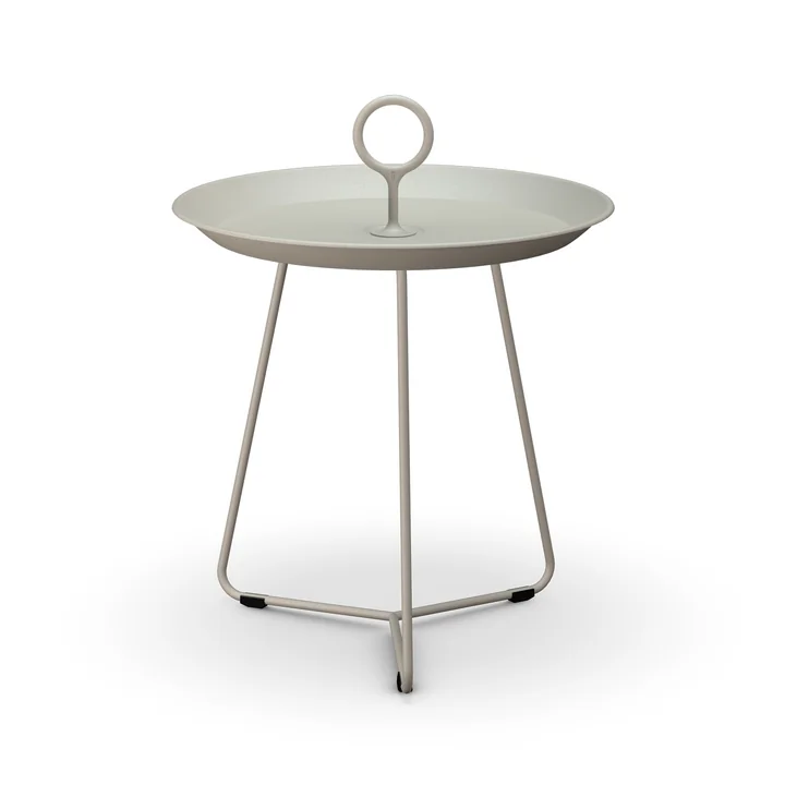 HOUE - EYELET Beistelltisch, Ø 45 cm, beige