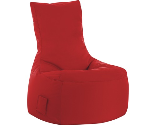 Zitpunt Schommel Scuba fauteuil ca. 300 liter rood 95x65x90 cm