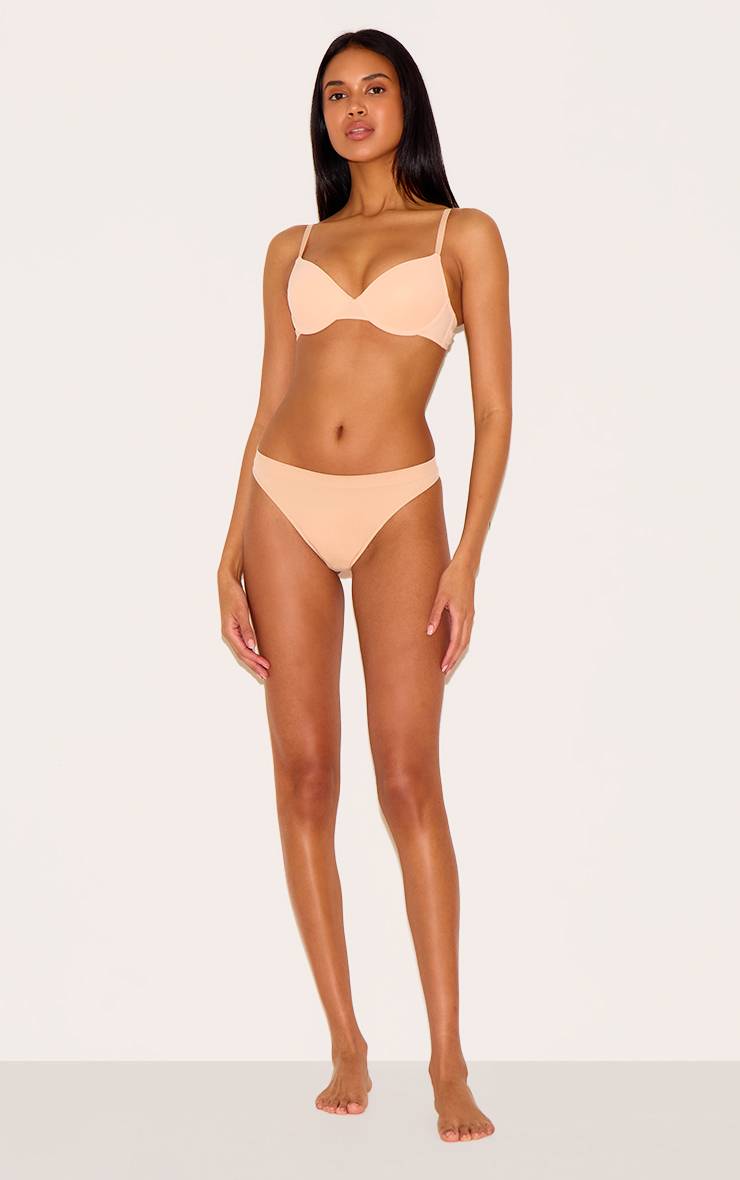 Light Nude Soutien-gorge T-shirt À Armatures