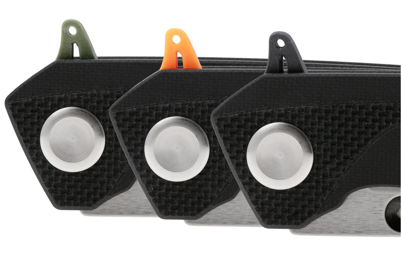 ANV Z200 PLUS-001, Stonewashed Sleipner, Black G10 zakmes