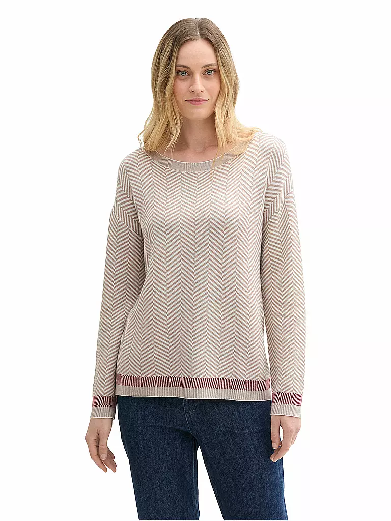TOM TAILOR Pullover beige