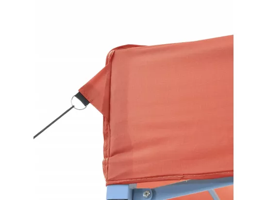 Tente de réception pliable escamotable avec 4 parois latérales