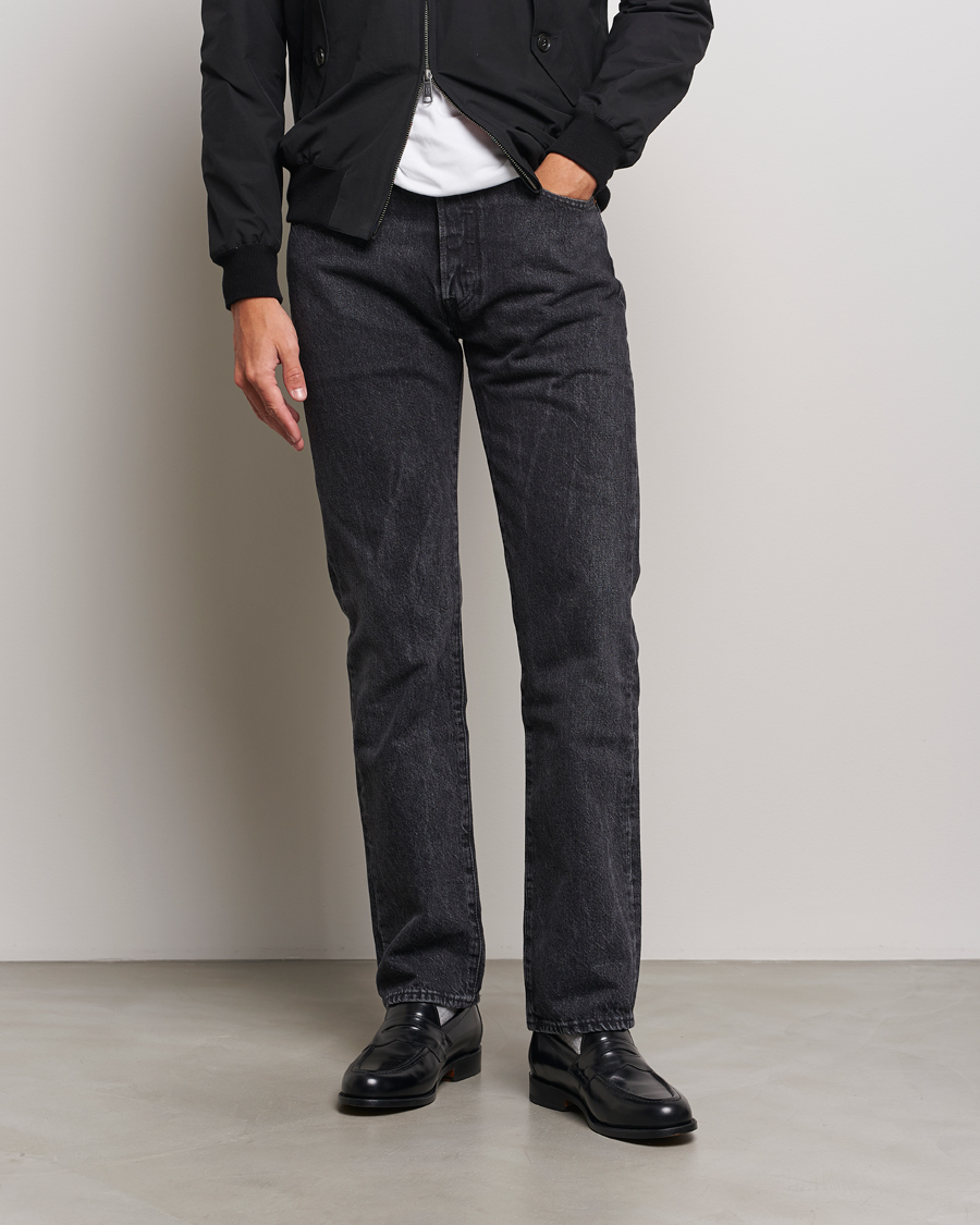 Sanders Aldwych Calf Penny Loafer Black