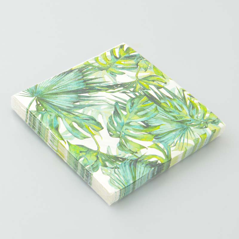 Lot de 20 serviettes 'Botanica'