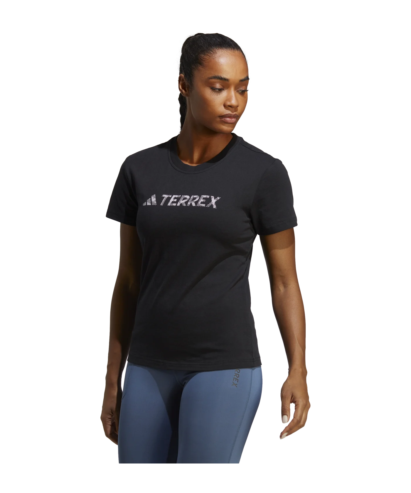 adidas Terrex Classic Logo Tee Black