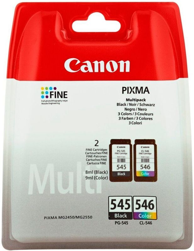 Canon PG-545 / CL-546 - Inktcartridges