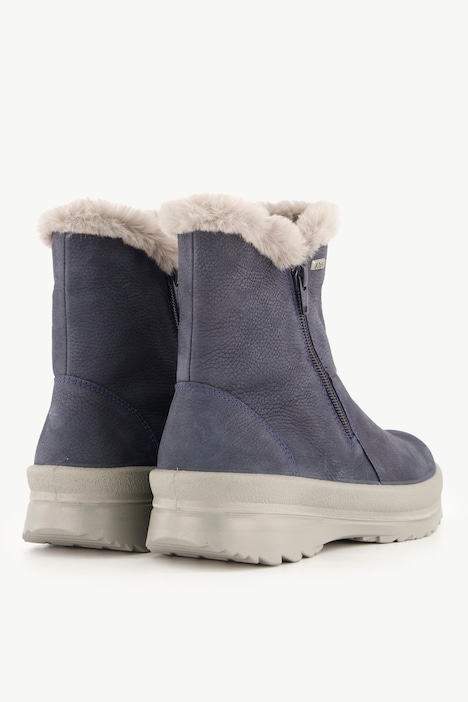 Jomos Leder-Boots, Webfell, Wechselfußbett, Weite H