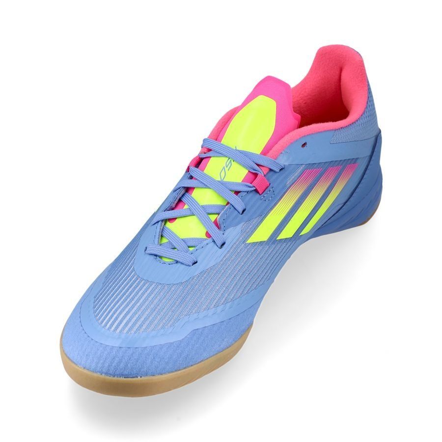adidas F50 League IN Celestial Victory - Blue Fusion/Lucid Lemon/Lucid Pink