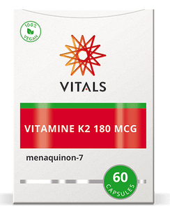Vitals Vitamine K2 180mcg Capsules 60CP