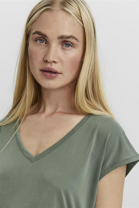 Vero Moda groene dames t-shirt