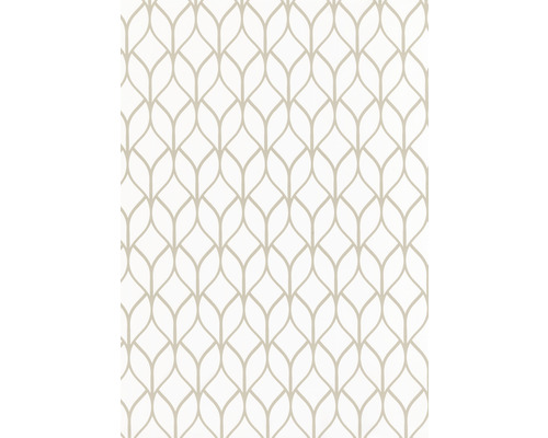 Tafelkleed in Hana-stijl, wit/beige, 100 x 140 cm