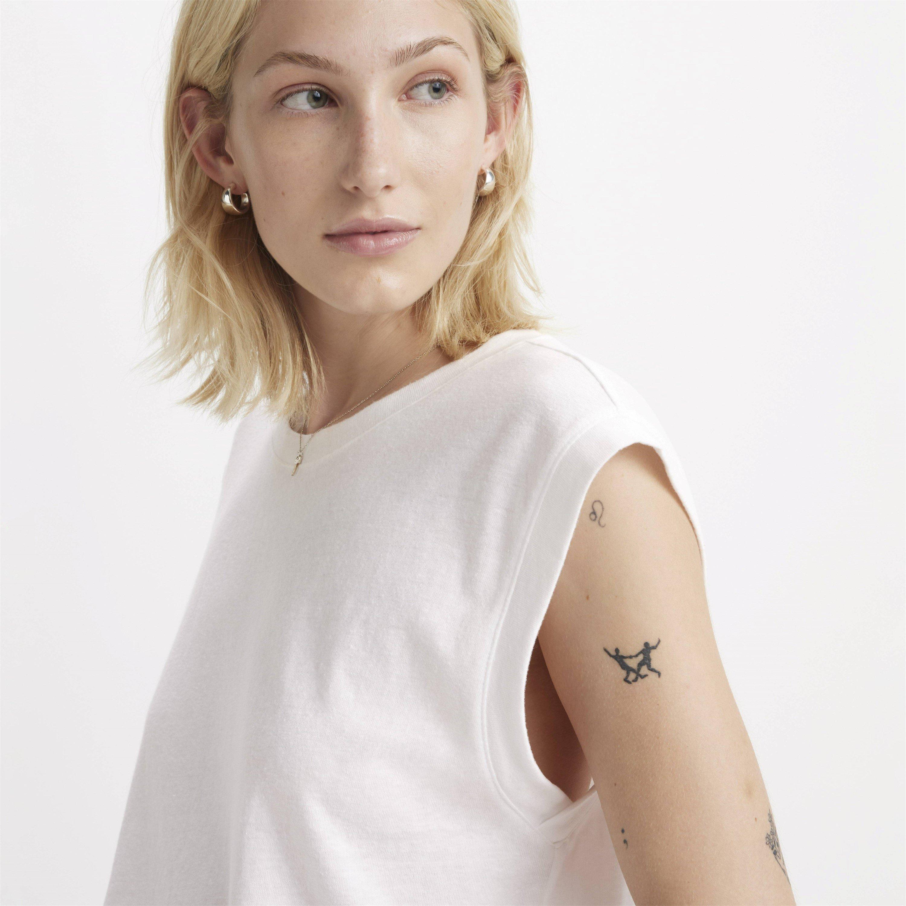 Levis Levis Boxy Tank White  Slub