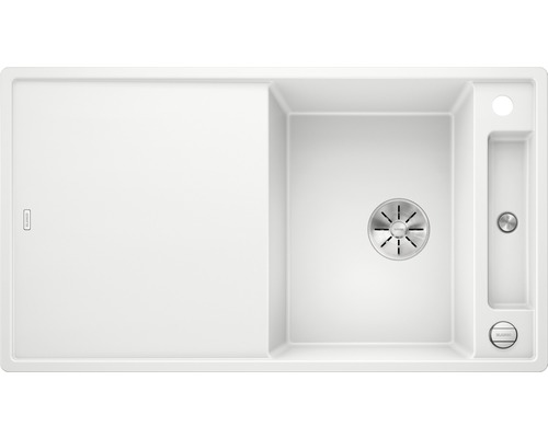 Blanco AXIA III 5 S spoelbak, 915 x 510 mm, wit, zonder multifunctionele kom, 523219