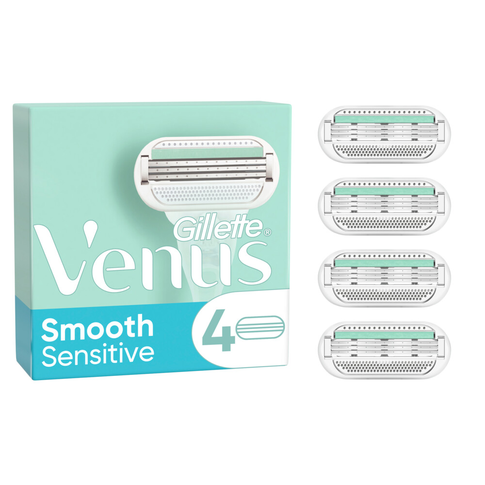 Gillette Venus Scheermesjes Smooth Sensitive4 stuks