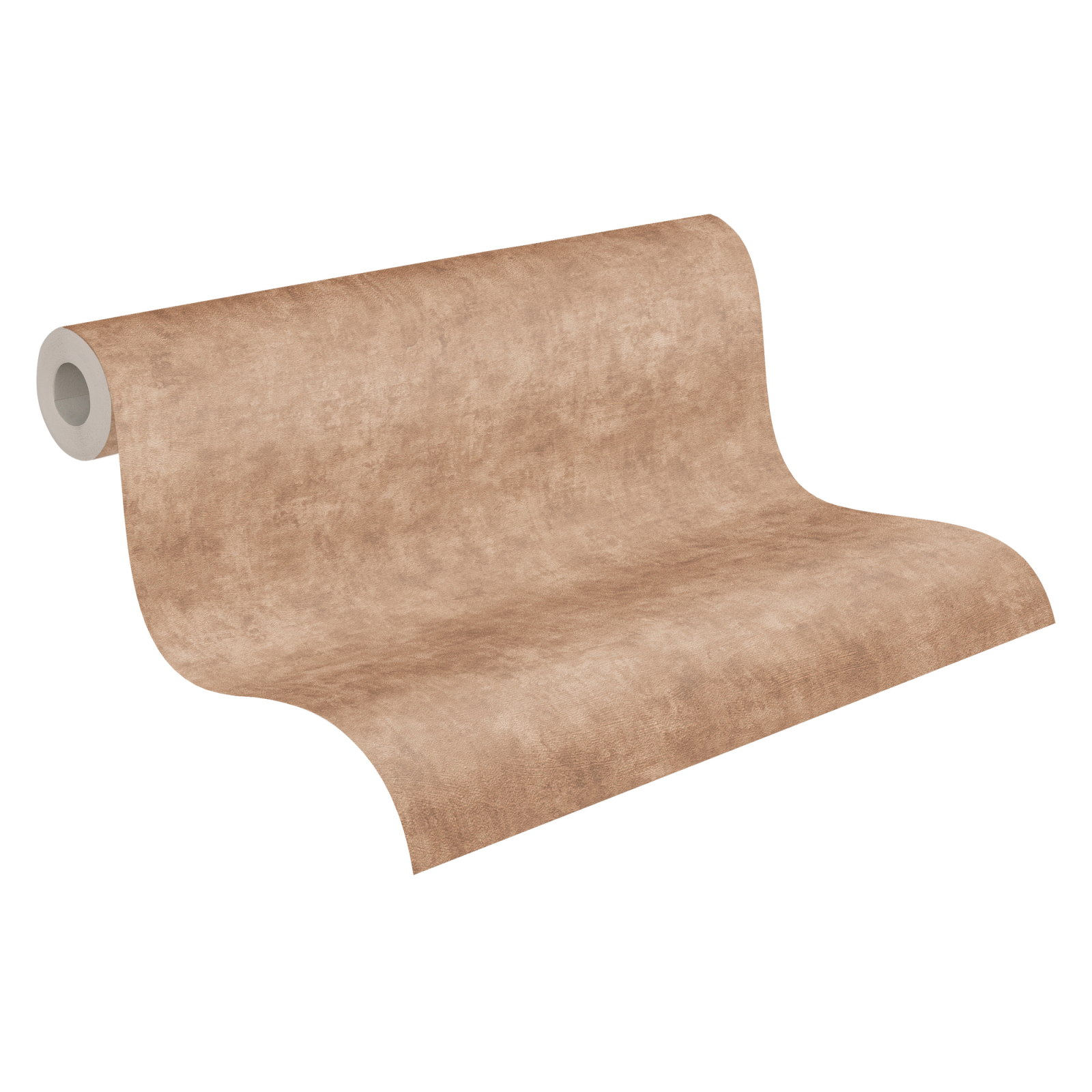 A.S. Creation Vliestapete - beige - uni - 10 Meter