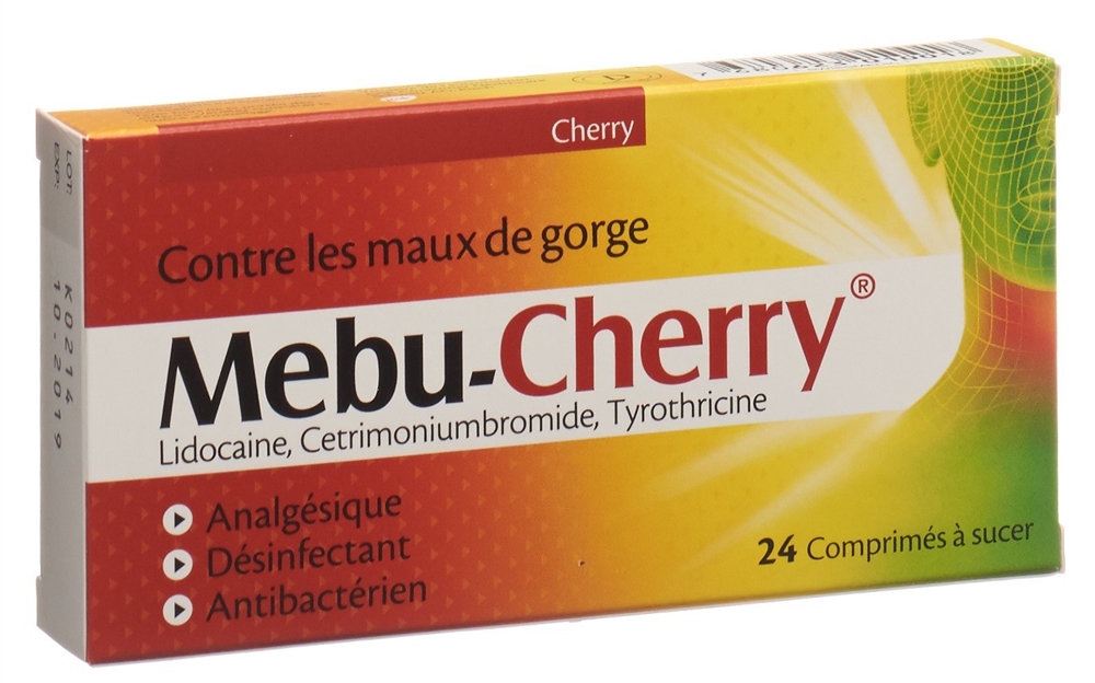 MEBU-CHERRY Lutschtabl Blist 24 Stk