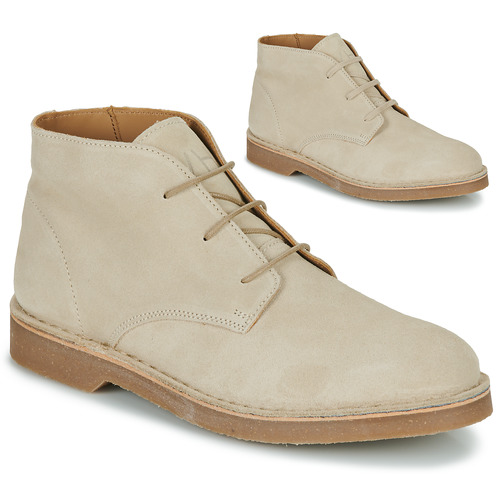 Selected - SLHRIGA NEW SUEDE DESERT BOOT - Beige