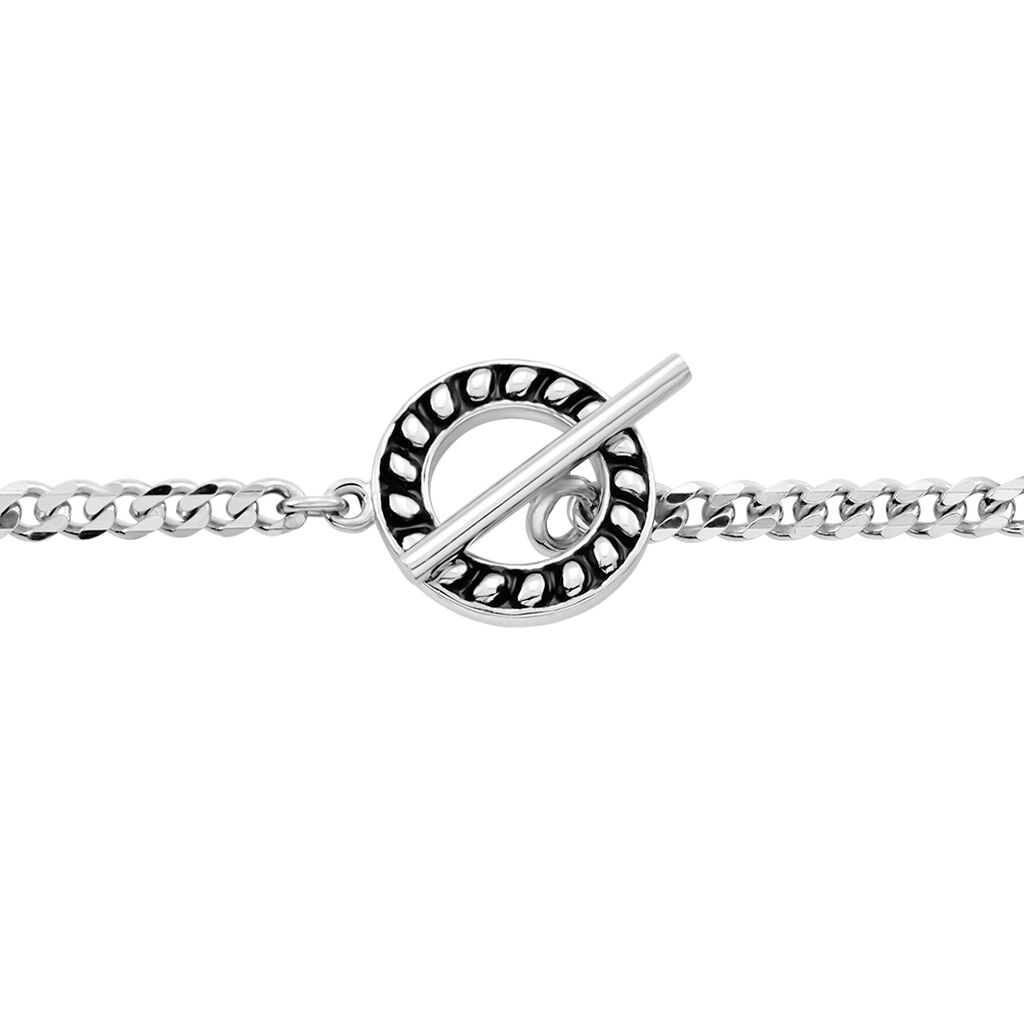 Bracelet Argent Blanc Crocus