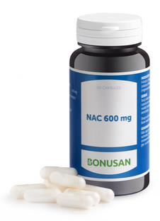 Bonusan NAC 600mg   Lactoferrine 300mg - Combiset 2 Stuks
