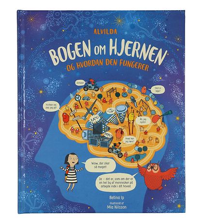 Karrusel Forlag Book - Hjernen og hvordan den fungerer - Dänisch