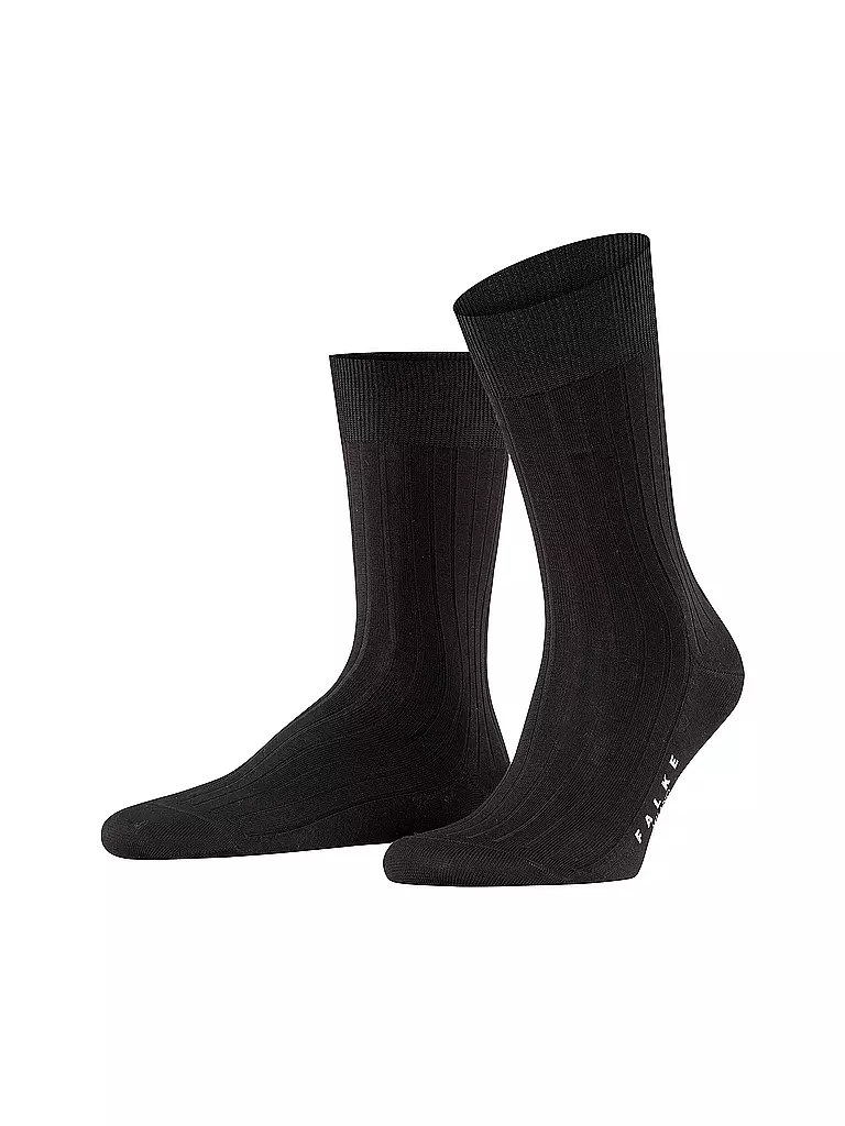FALKE Socken MILANO black schwarz