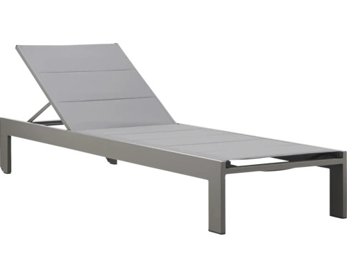 Destiny AMALFI ligstoel 200 x 70 x 31 cm antraciet