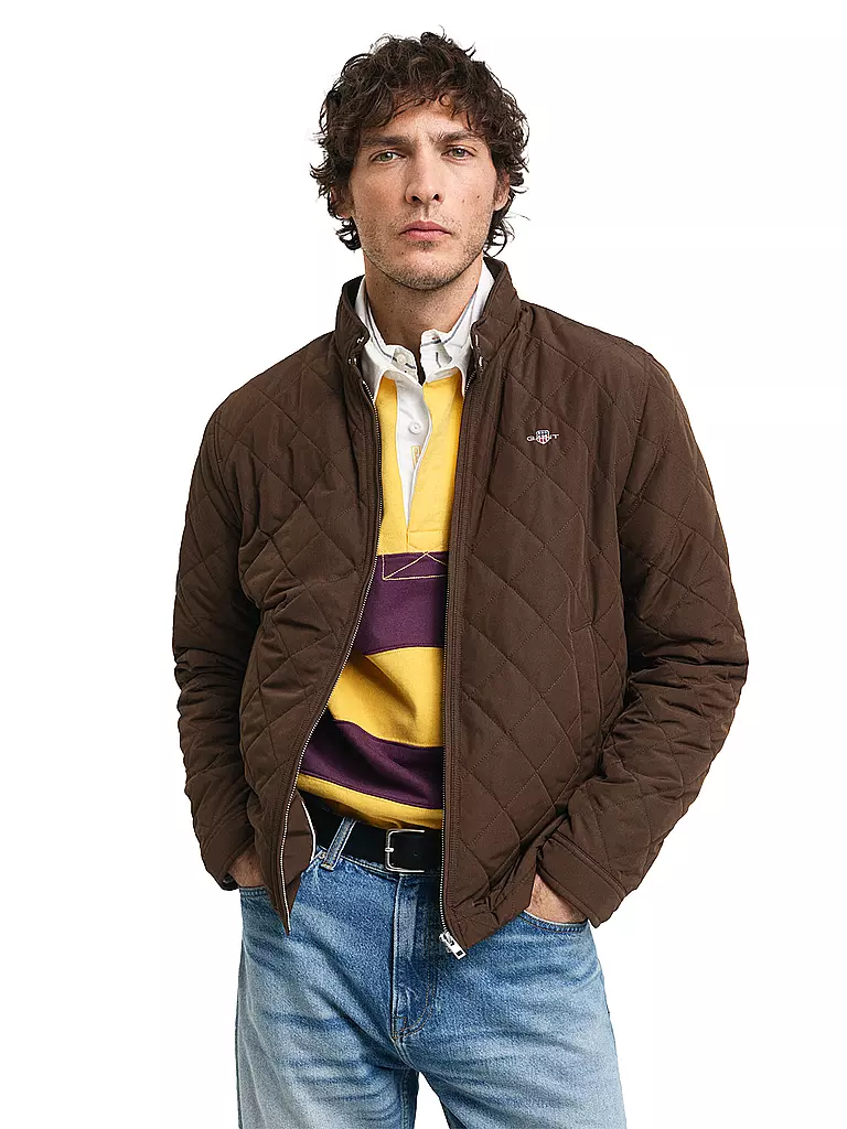 GANT Leichtsteppjacke braun