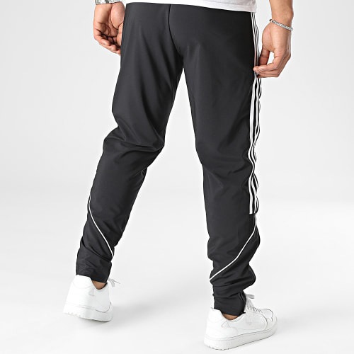 Pantalon Jogging A Bandes IB5012 Noir