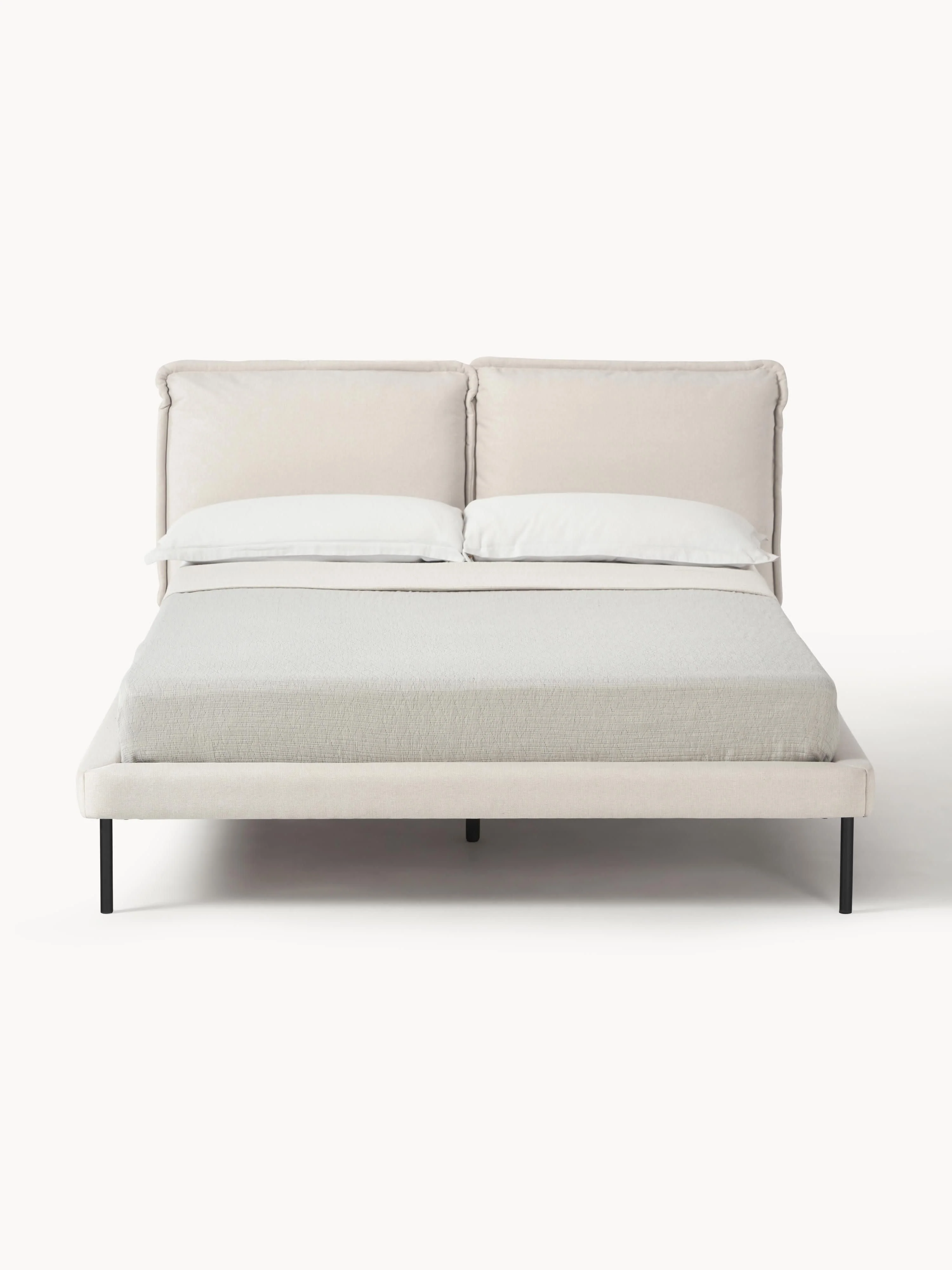 Gestoffeerd bed Amelia