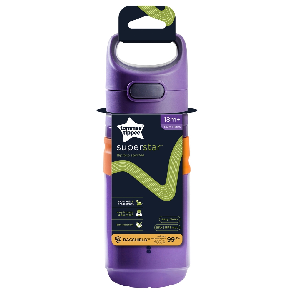 Tommee Tippee Superstar Flip Top Trinklernbecher ab 18 Monaten, verschiedene Sorten