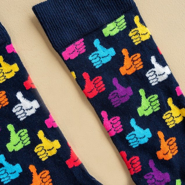 Happy Socks | 1 paar | Duimen | maat 41 - 46