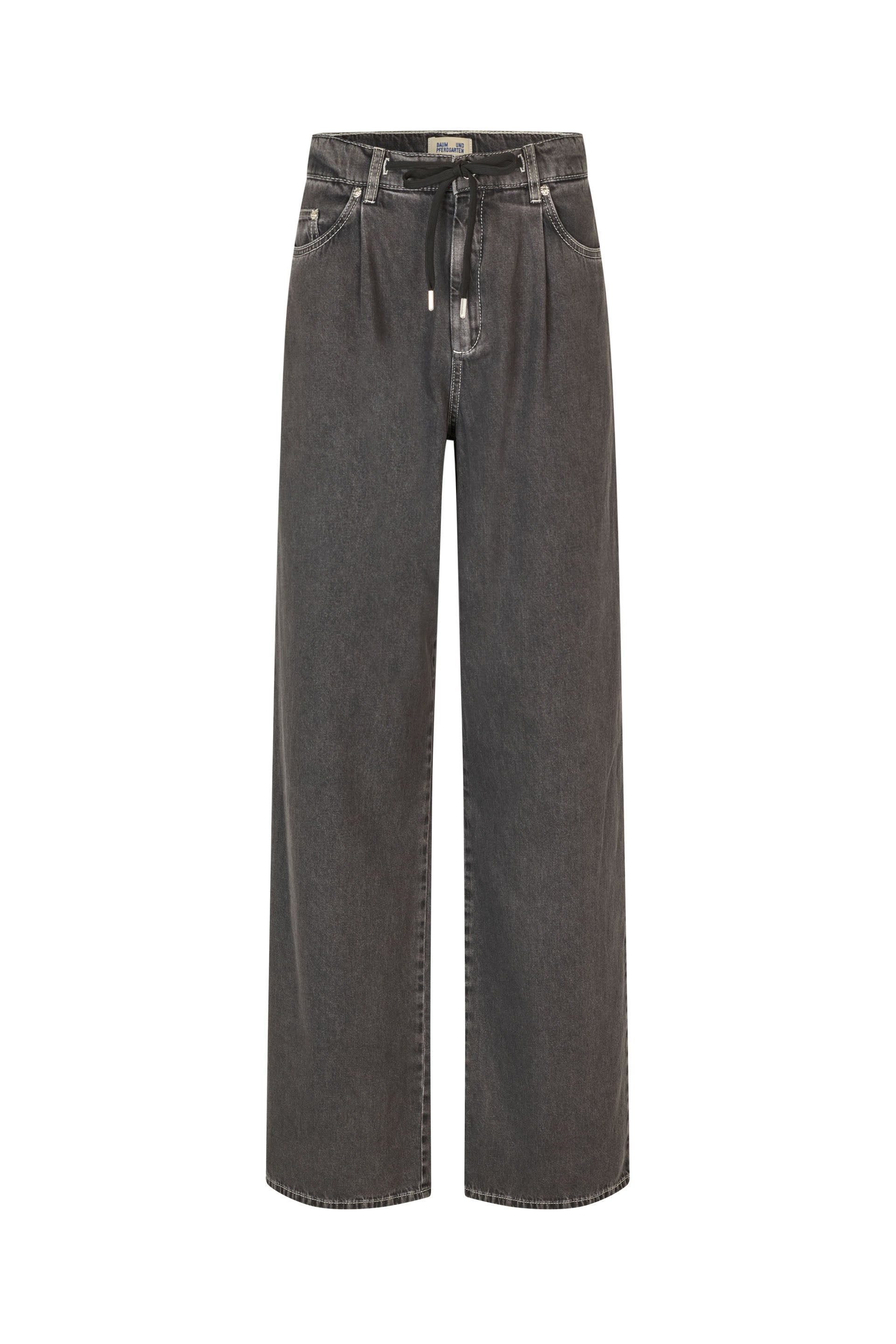 Baum und Pferdgarten  Nanny jeans - Black Worn Denim