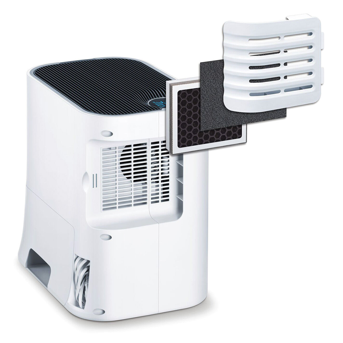 Beurer Living Purificateur d'air 2 en 1 purificateur et humidificateur