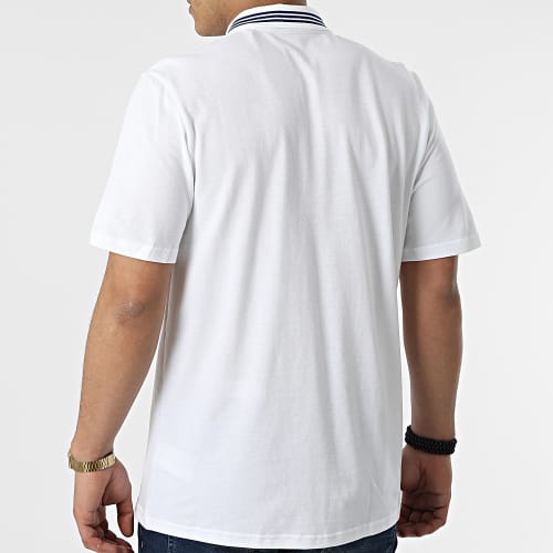 Polo Manches Courtes Real Madrid H59050 Blanc