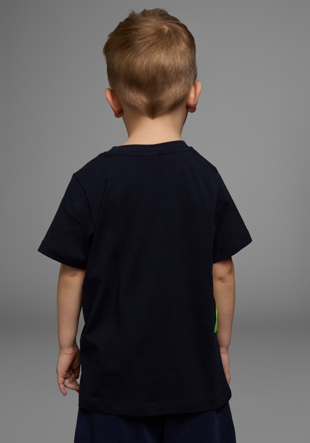 KIDSWORLD T-Shirt »Mit grossem Druck: GREEN DINO«, Kurzarm,  Basic-Passform,  bedruckt,  Rundhalsausschnitt