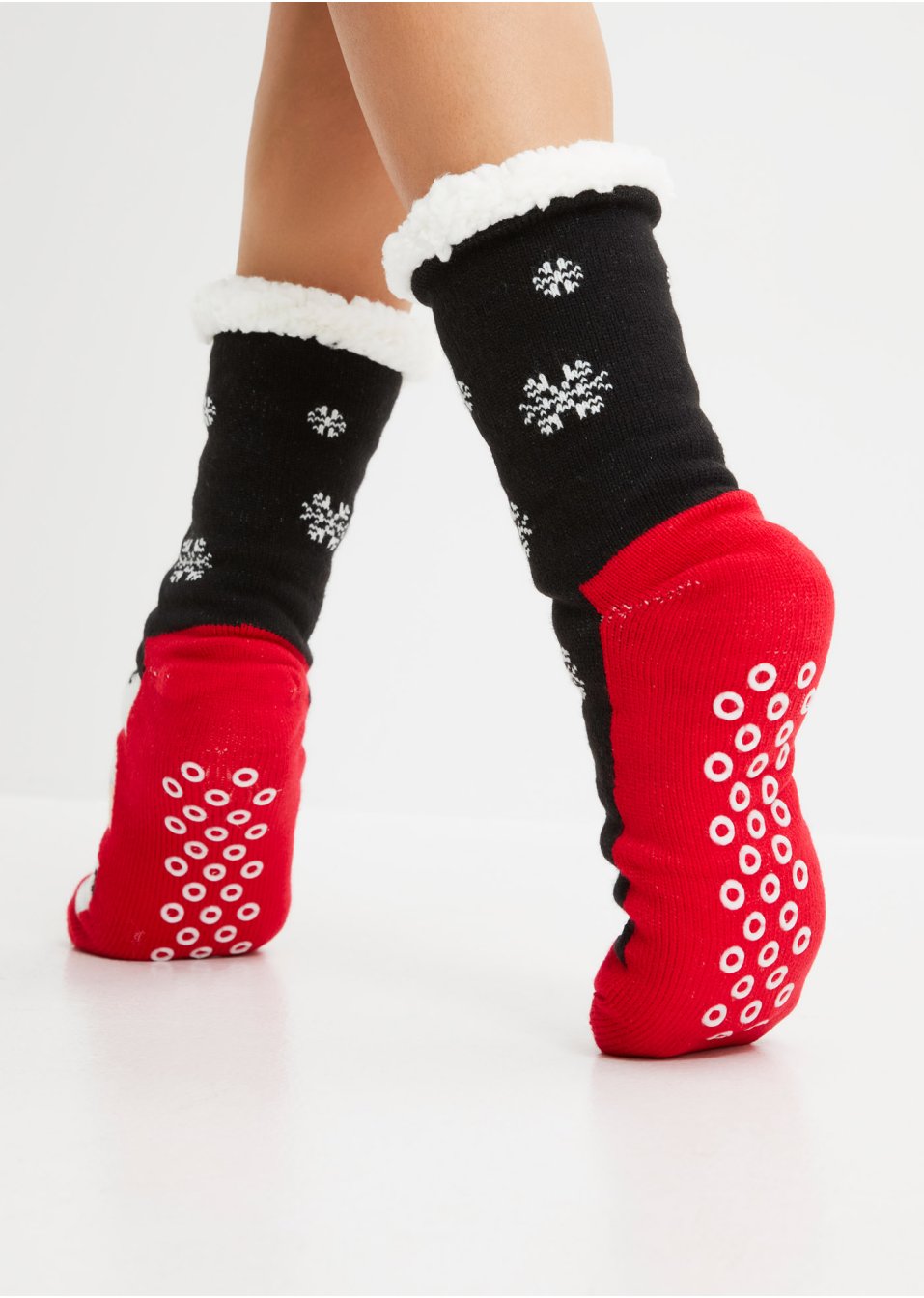 Chaussettes douillettes avec doublure peluche