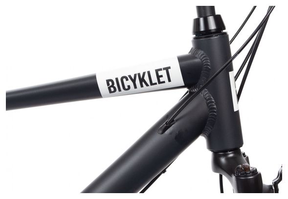Vélo de Ville Bicyklet Léon Shimano Acera/Altus 8V 700 mm Noir Mat
