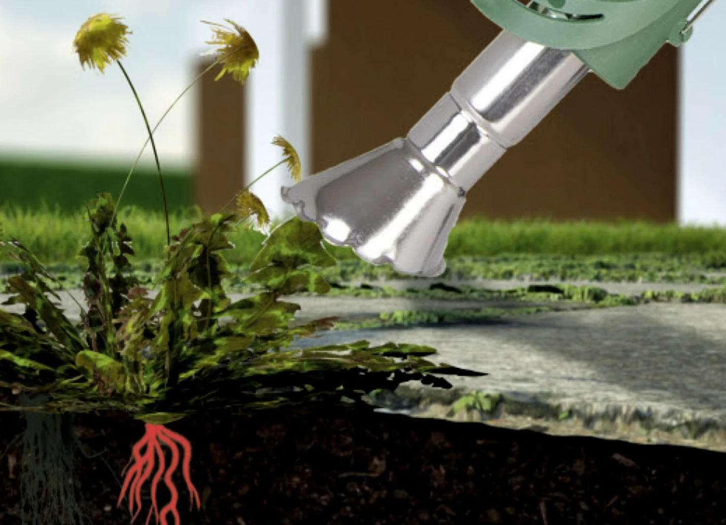 Hammersmith Bionic Burner: der umweltfreundliche Unkrautvernichter