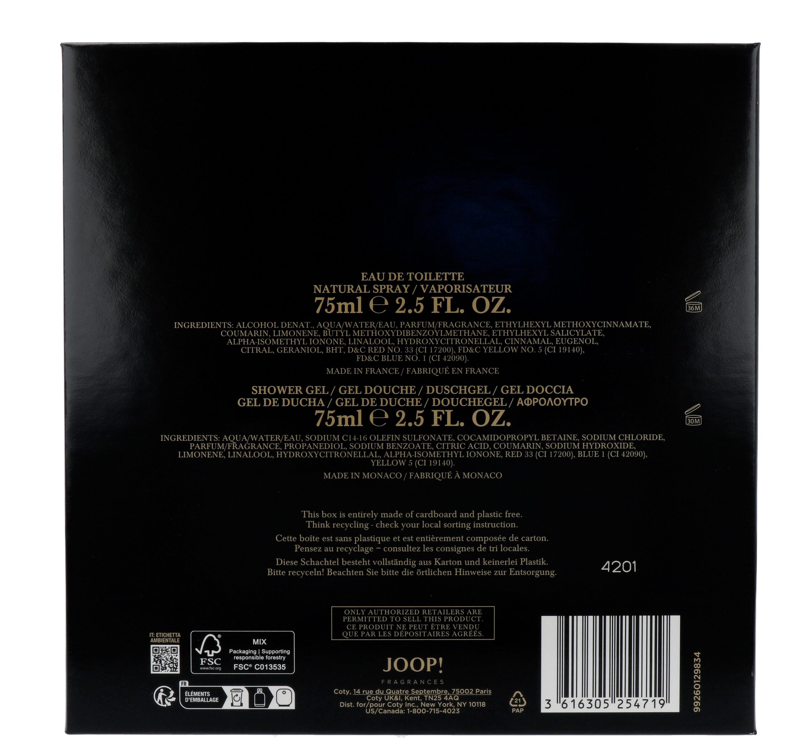 Geur Joop Homme Giftset (1 stuk)