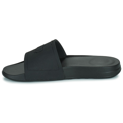 FitFlop - Iqushion Pool Slide Tonal Rubber - Noir