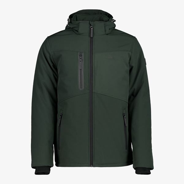 Kjelvik gewatteerde heren softshell jas groen