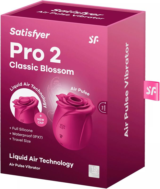 Satisfyer - Pro 2 - Classic Rose - Air Pulse Vibrator