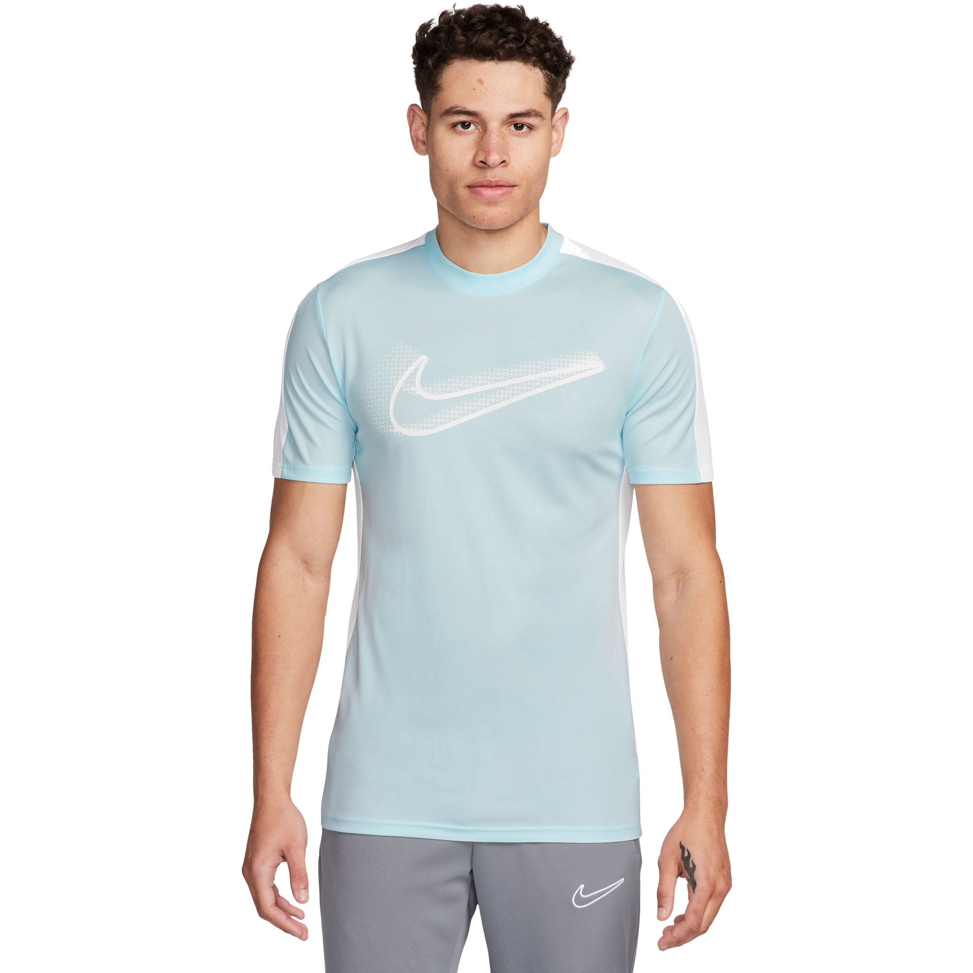 Nike Academy Dri-Fit Fußball T-Shirt Herren glacier blue