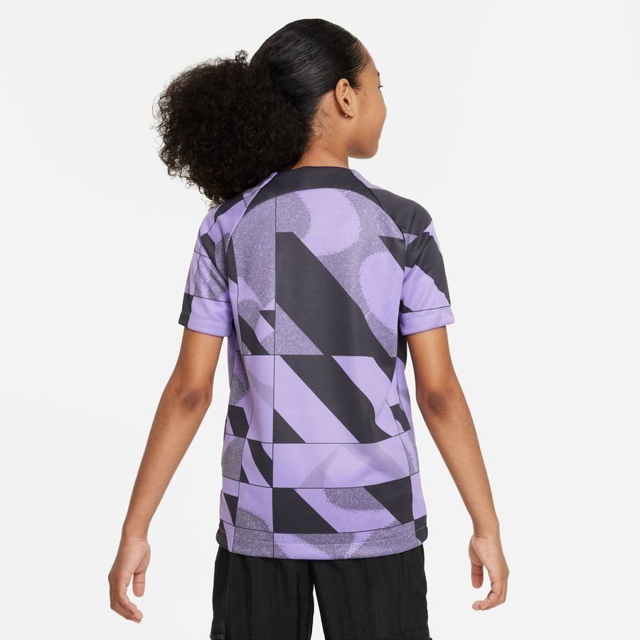 Liverpool T-shirt d'Entraînement Dri-FIT Avant-Match - Violet/Gris/Blanc Enfant