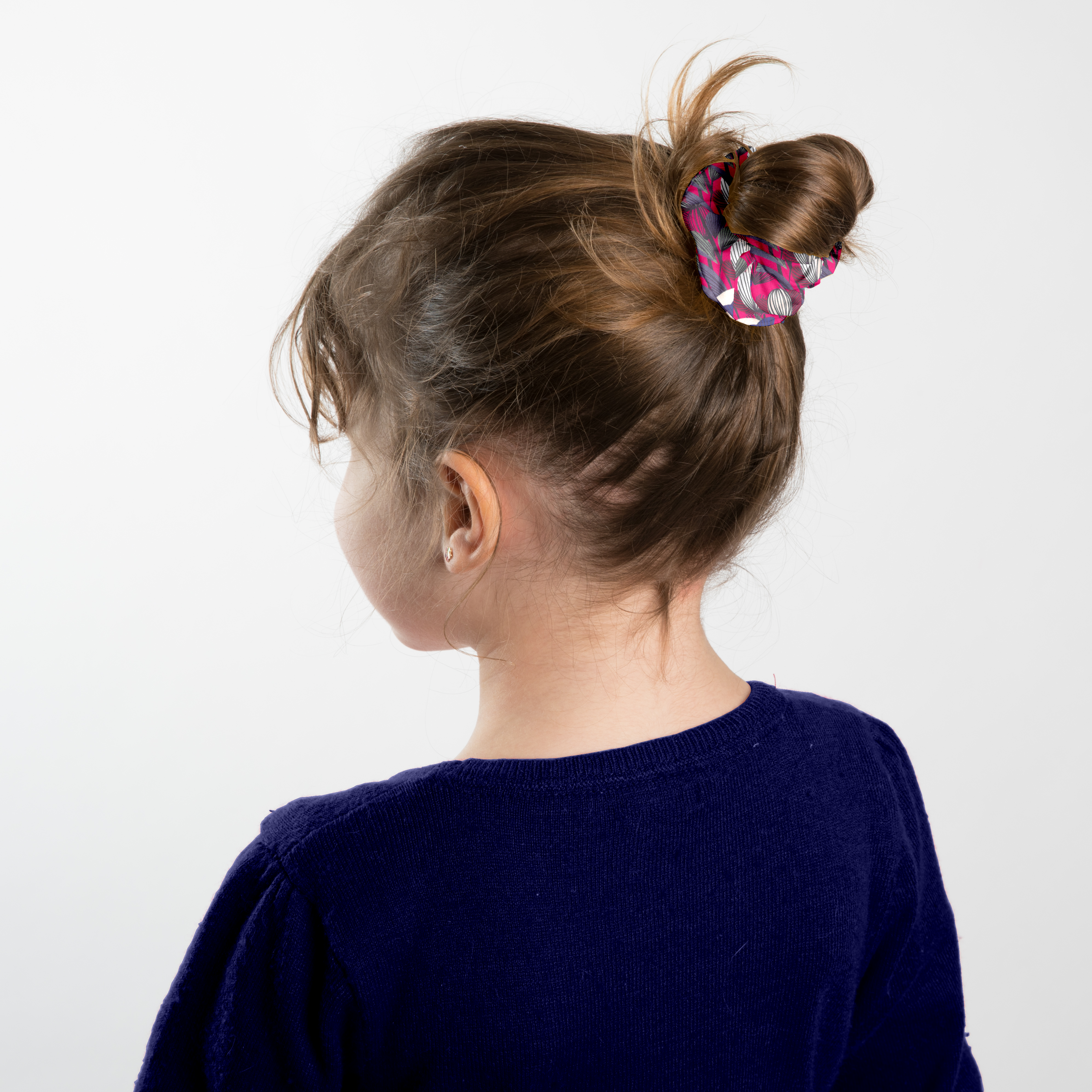 Mini Chouchou Pavot Fuchsia