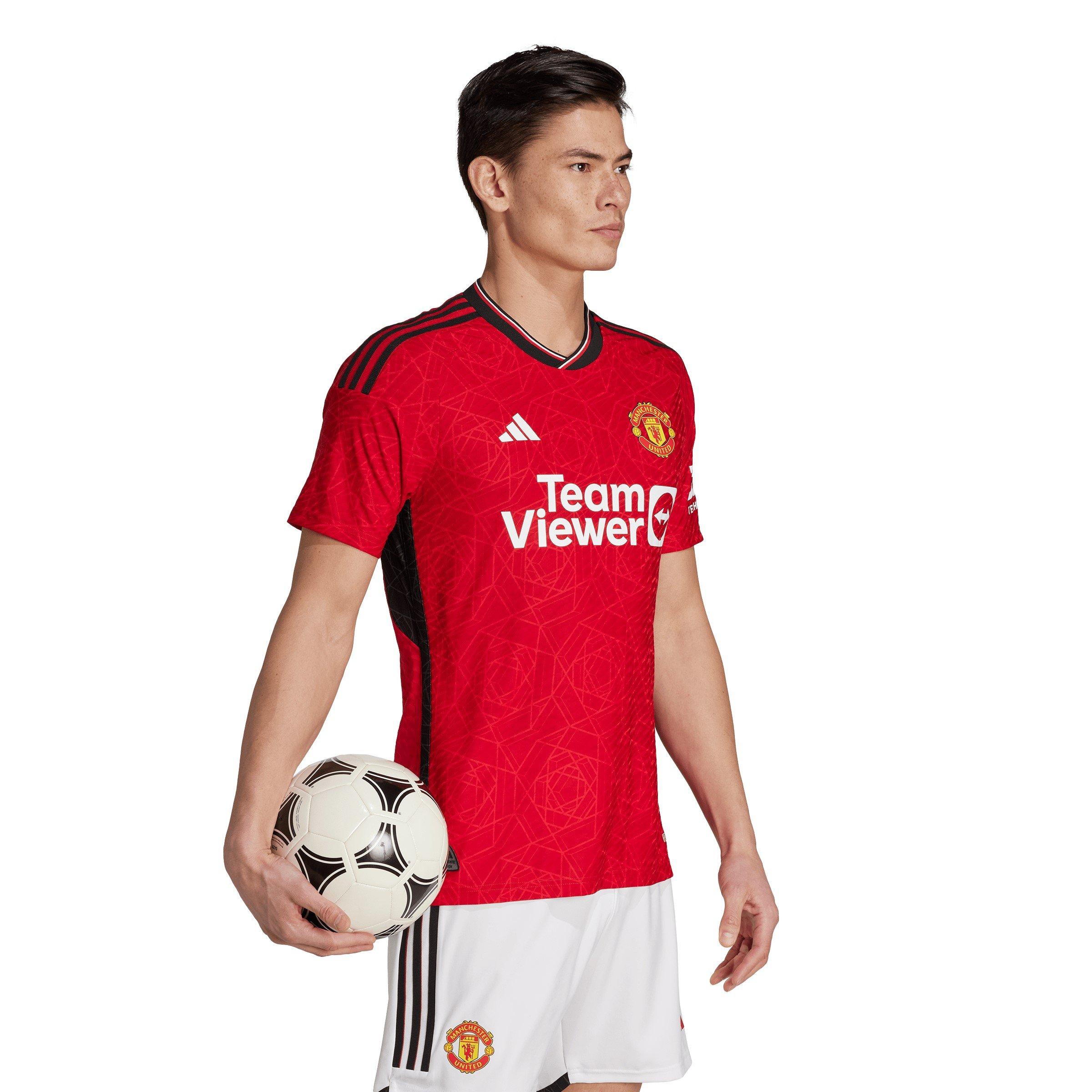 adidas Manchester United Authentic Home Shirt 2023 2024 Adults