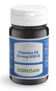 Bonusan Vitamine D3 15mcg/600 IE Capsules 90CP