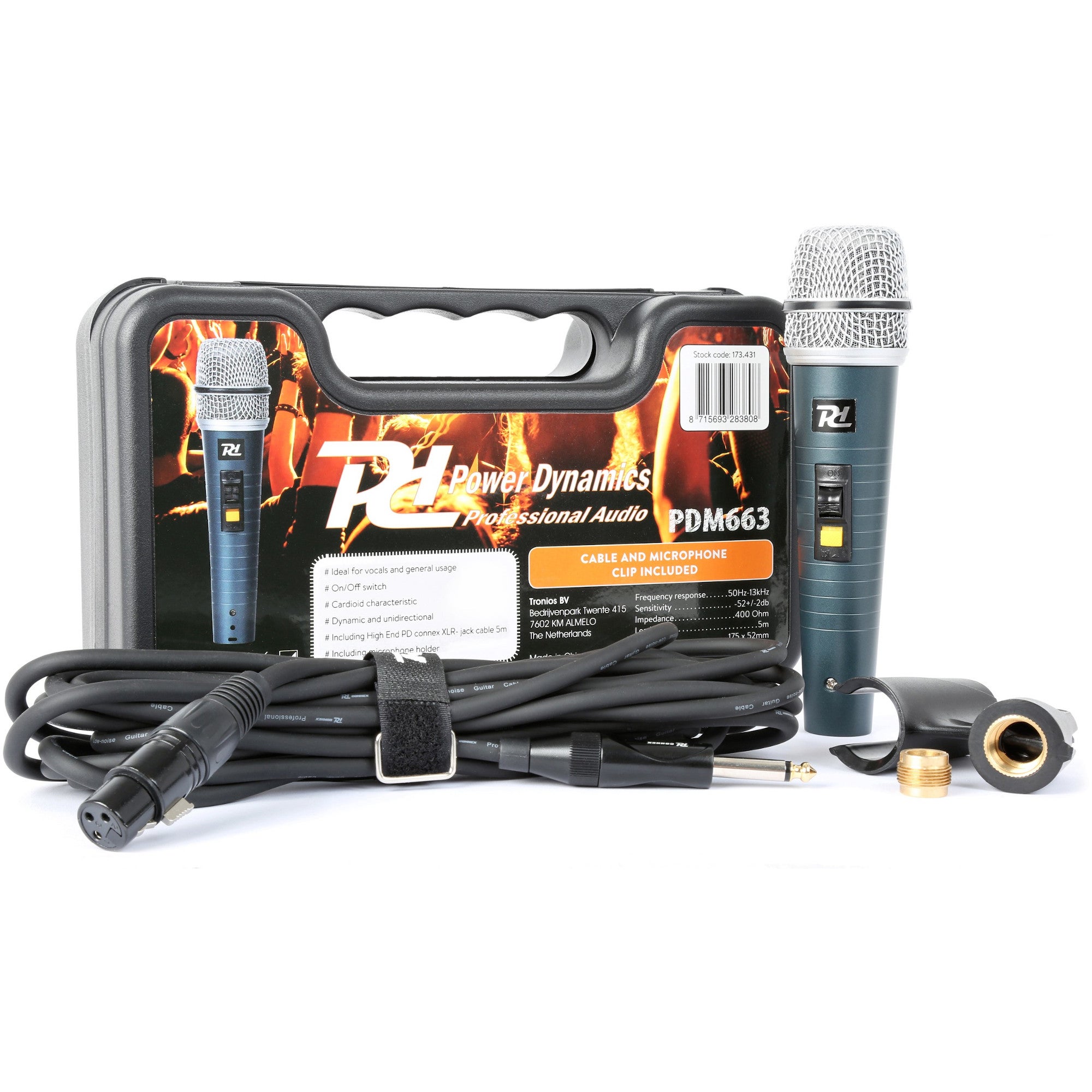 Power Dynamics PDM663 dynamische microfoon