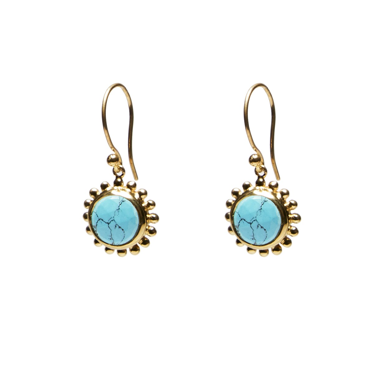 Boucles Surya Soleil et Pierre Vermeil