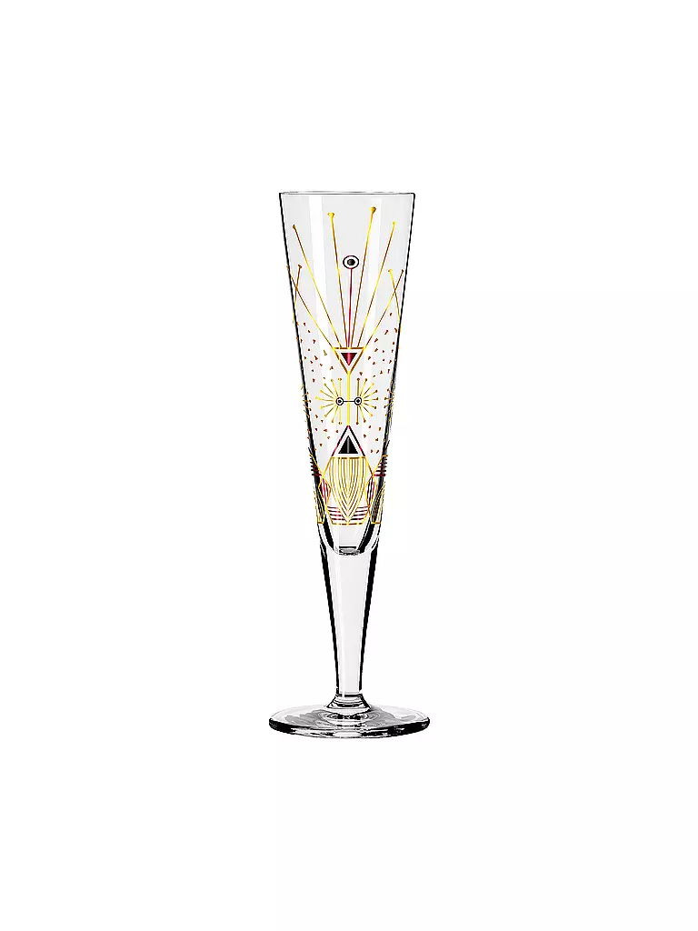 RITZENHOFF Champagnerglas Goldnacht 2022 #25 Werner Bohr gold